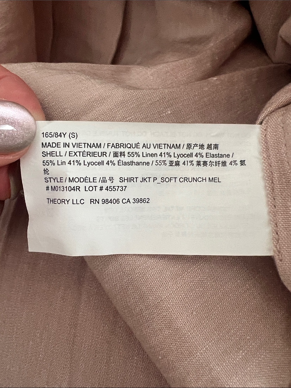 Theory Button-Up - Picture 5 of 5